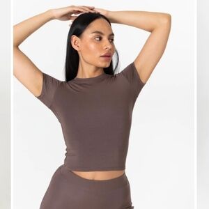 365 SHORT SLEEVE T-SHIRT - MOCHA